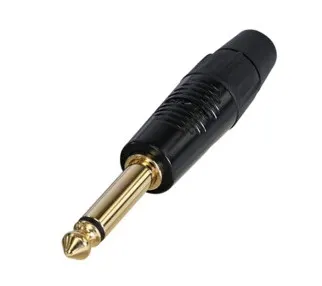 Neutrik REAN RP2CB 6.3mm Mono Plug