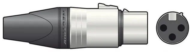 Neutrik NC3FXX XLR Socket 762.122UK