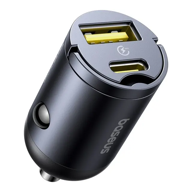 Baseus Tiny Star Car Charger 30W PD 3.0 U+C Black