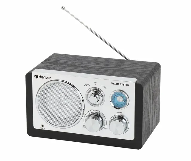 Denver Radio With Analogue Tuning TR-63B Black