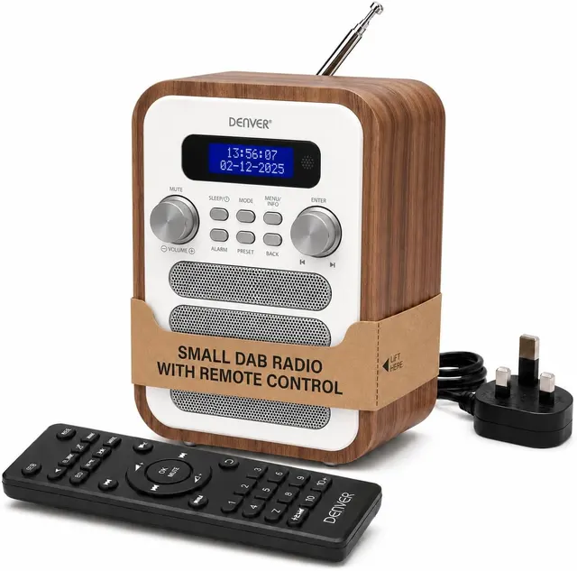 Denver Radio DAB+/FM BT DAB-48W White