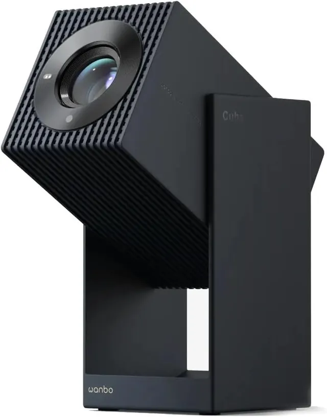 Wanbo Cube 2 PRO Projector 1080P , Android TV, 360° Gimbal Stand, 500 ANSI Lumens