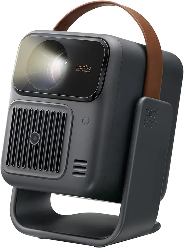 Wanbo Togo Pro Projector 1080P , Google TV, 500 ANSI Lumens, Built-in Battery