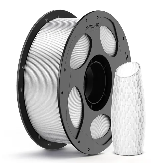 Anycubic PLA Basic Filament Texture Clear 1Kg. Ideal usage: Concept models, decorative items, rapid prototypes, and low-stress household gadgets.