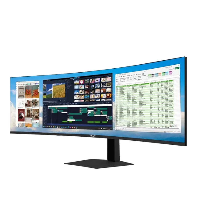 Armaggeddon Gaming Monitor 49'' Curved DQHD 5K 165Hz R1500 PIP Height Adjustable PXP 49 Pro Black