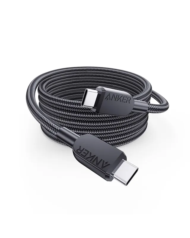 Anker Mobile Cable USB C to USB-C 240W 1.8m Braided Black