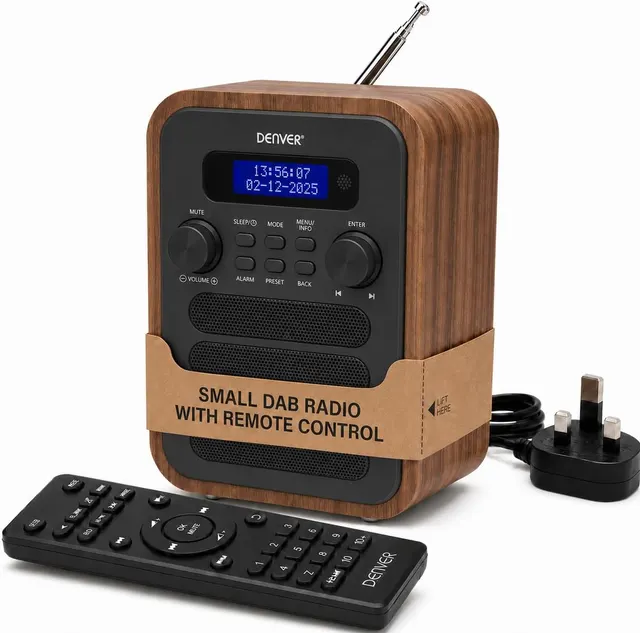 Denver Radio DAB+/FM BT DAB-48GR Grey
