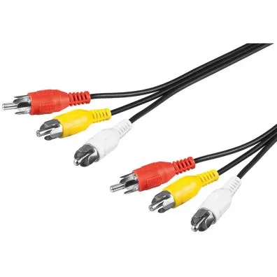 Logilink Video 3 RCA to 3 RCA - 1.5m