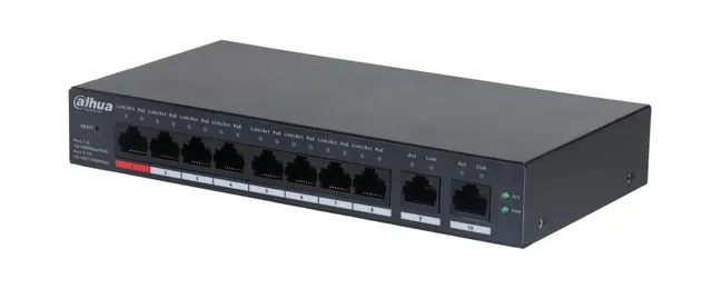 Dahua PoE Cloud Switch 8port +2UP 110W CS4010-8ET-110