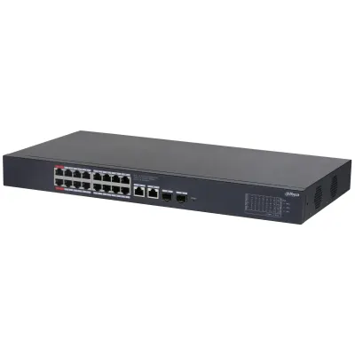 Dahua PoE Gigabit Switch 16ports 240W CLloud Managed CS4220-16GT-240