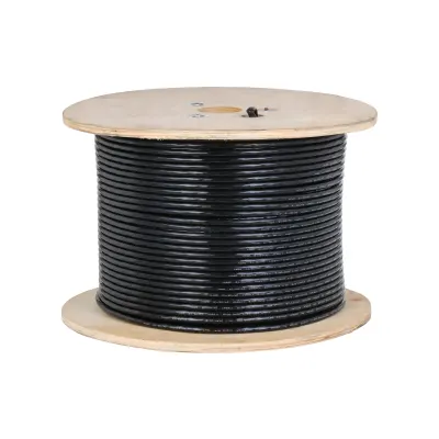 Dahua CAT6A OFC Cable 305m 0.57mm Black Outdoor PFM920-6AU