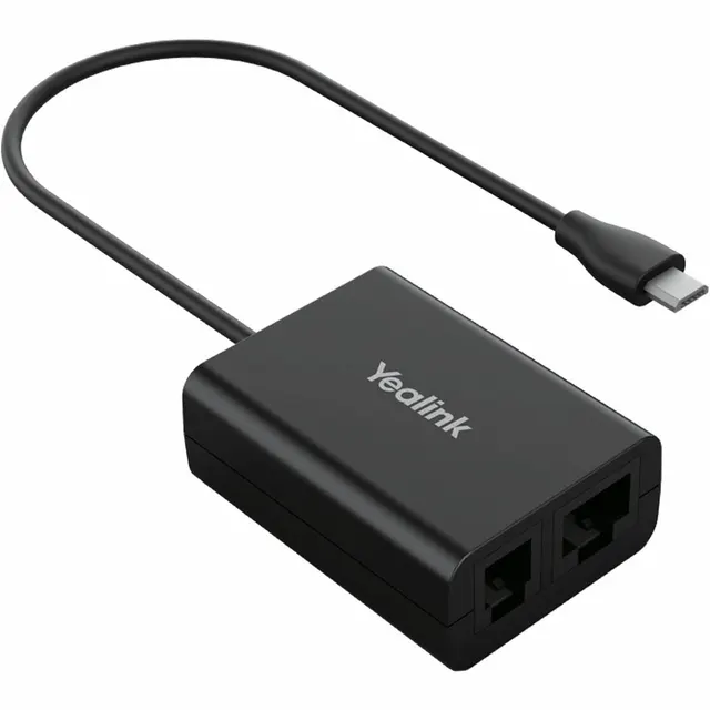 Yealink Headset Adapter for Wireless Headset WH62/WH63 to 3rd Party IP Phones (Grandstream,Cisco,Poly, Avaya) EHS60