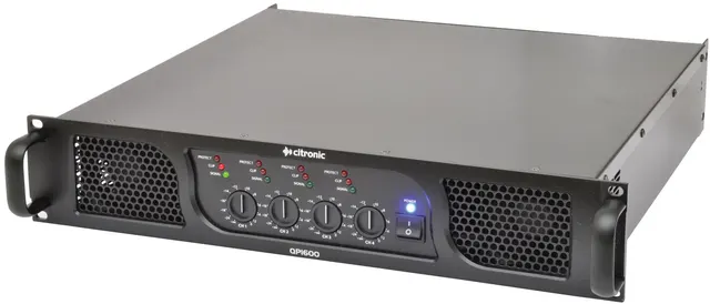 Citronic QP1600 4x400W@2ohms Quad Power Amplifier 172.241UK