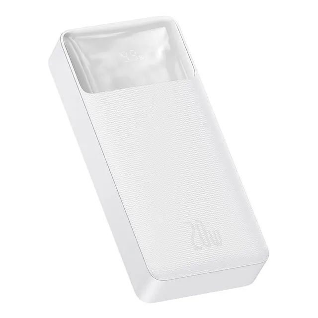 Baseus Powerbank 20W 20000mAh Bipow White