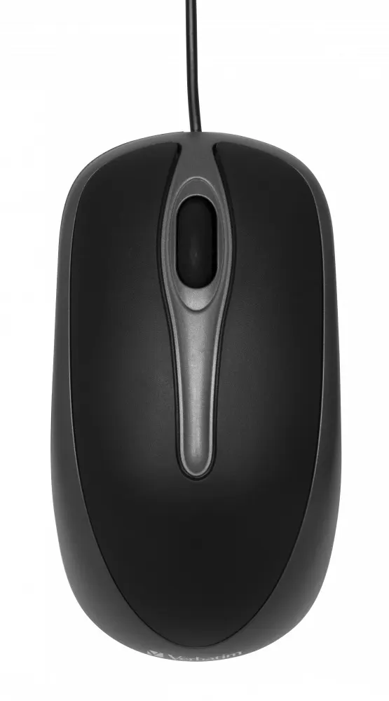 Verbatim Optical Desktop Wired Mouse Black