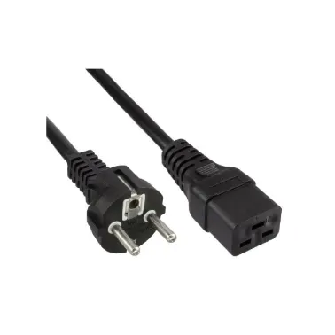 GBC Power Cable Scuko to VDE C19 Socket 1.8m