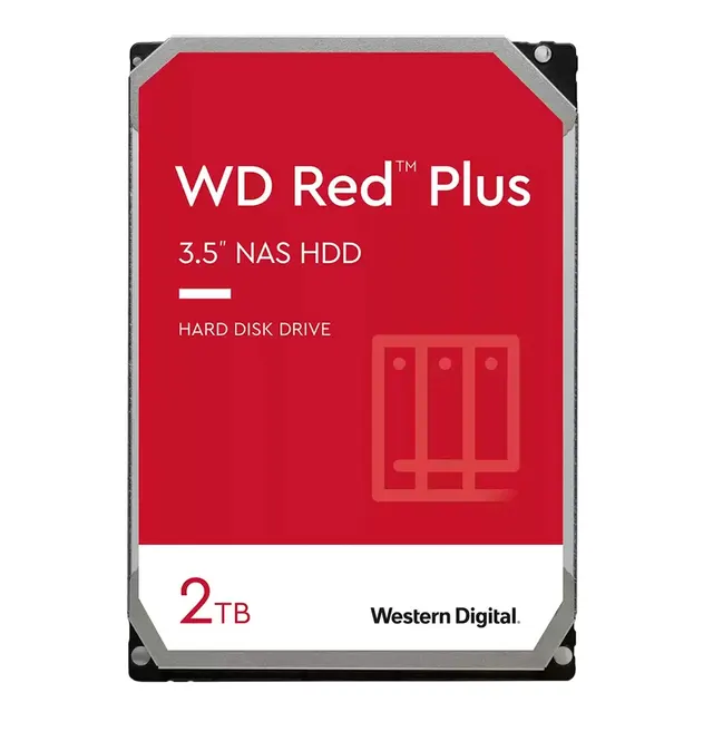 Western Digital HDD 3.5'' RED PLUS NAS 2TB WD20EFPX