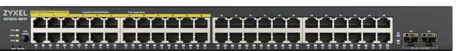 Zyxel Switch PoE Gigabit Managed 48 Ports 24PoE + 24RJ45 +2SFP 170W GS190048HPV2