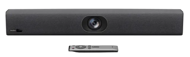 Yealink Video Conferecing Bar USB with 4K Camera, 8 Microphones, Speaker & Autofocus/Speaker Tracking UVC40E2