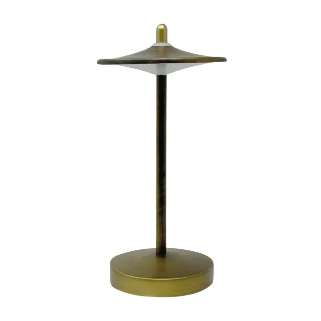 KELU SAKE USB-C Rechargeable IP44 Aluminium Lamp 130LM Bronze