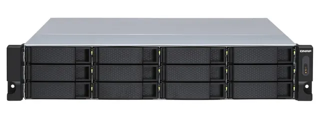 QNAP 12-Bay Rackmount JBOD Storage Enclosure with Redundant PSU TL-R1200S-RP