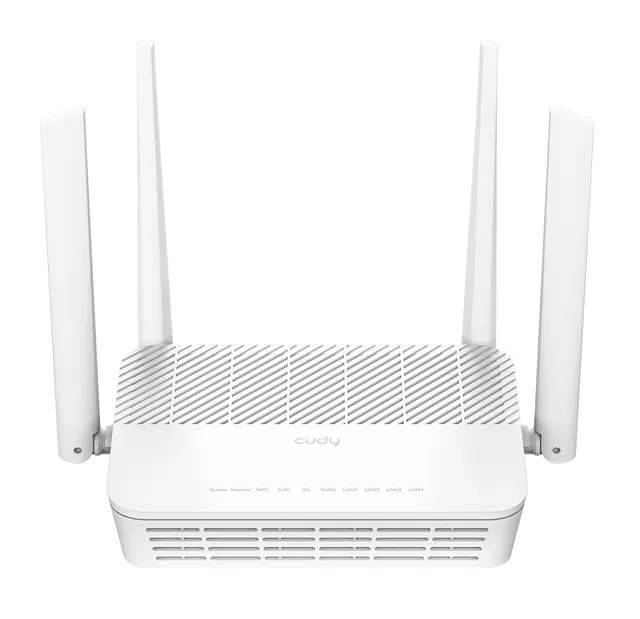 Cudy Router AX3000 Dual Band 2.5G Wi-Fi 6 Mesh VPN WR3000H