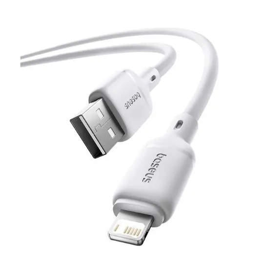 Baseus Cable Lightning to USB-A Silky Series 1.0m White