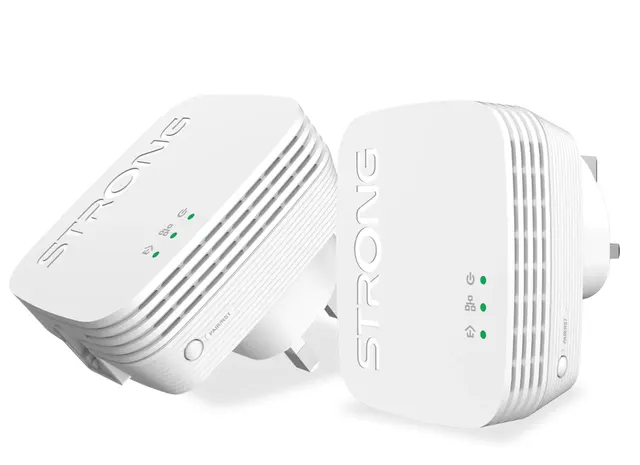 Strong Powerline Kit AV1000 Mini 1000Mbps UK POWERL1000DUOMINIUK