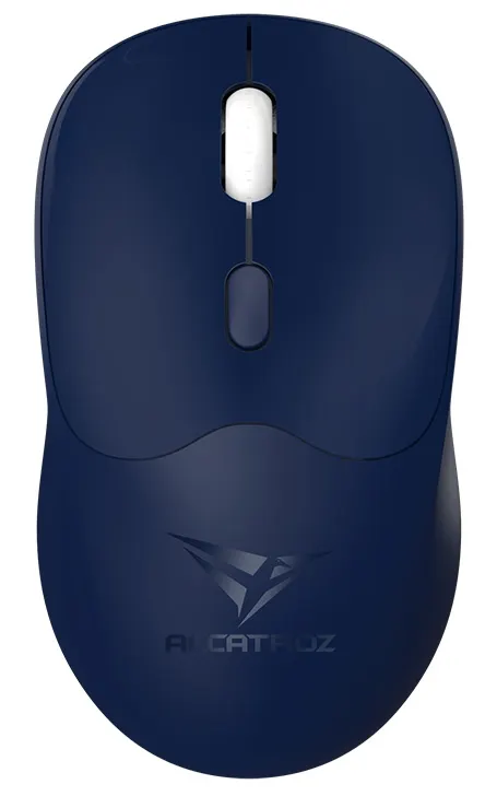 Alcatroz Mouse Wireless & BT Recharg Silent AIRMOUSE DUO 6 Blue (2025)