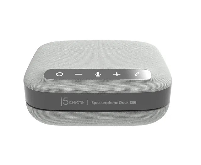 j5create Conference Speakerphone USB-C Dock Pro Dual 4K RJ45/USB/PD/MST JCDS337
