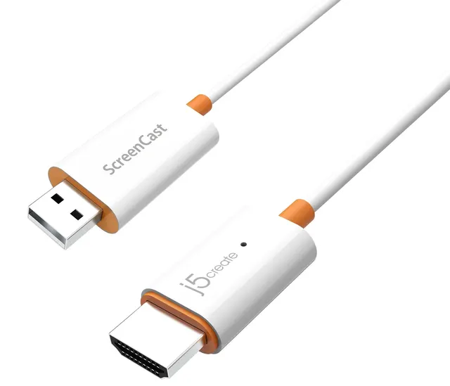 j5create Screencast Wireless Display Adapter HDMI 1080p Miracast/AirPlay USB Powered JVAW56