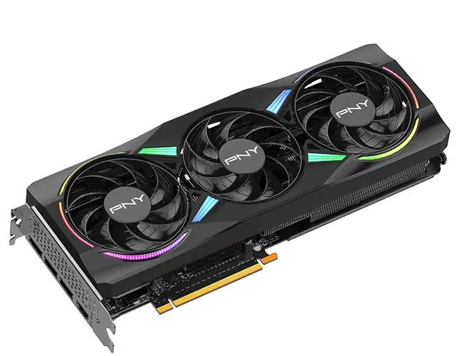 PNY GPU Graphics Video Card GeForce RTX 5070 12GB GDDR7 Triple Fan Overclocked 3x DisplayPort, HDMI & DLSS 4 VCG507012TFXPB1-O