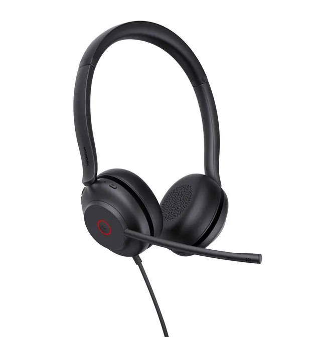 Yealink Headset Wired USB Dual-Mic Noise Cancelling USB-C/A UH35 Dual Teams