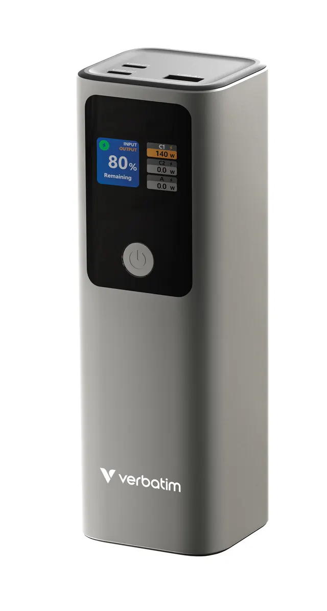 Verbatim Powerbank 27000 183W 2xUSBC+USB-A Charge 'n' Go