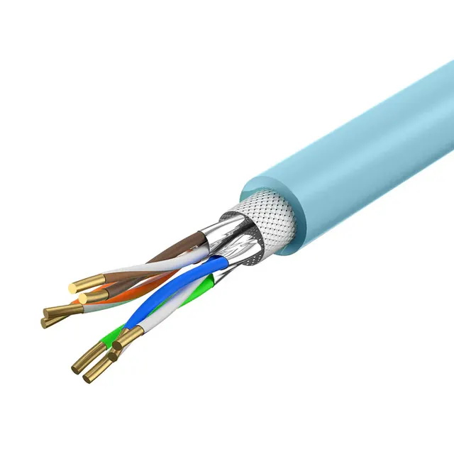 Unitek Network Cable CAT7 S/FTP CPR LSZH 23AWG 305m C18122BL Blue