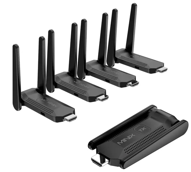 MINIX Wireless Display Adapter HDMI to Quad HDMI 1080p 50m NEO B14