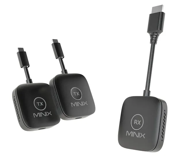 MINIX Wireless Display Adapter Dual USB-C to HDMI 1080p NEO B21