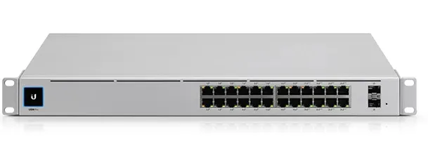 Ubiquity UniFi Switch Pro 24 Gigabit Ethernet 24Port + 2xSFP+ USW-PRO-24