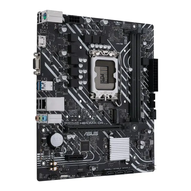 ASUS Motherboard LGA1700 mATX DDR4 PRIME H610M-K DDR4