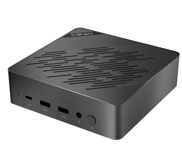 MINIX Mini PC Intel Core Ultra7-155H 32GB DDR5, 1TB SSD, Dual Lan, HDMI/DP/TB4/USB-C, Win11 Pro Elite EU512-AI