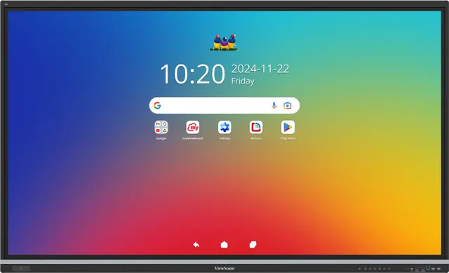Viewsonic Viewboard Interactive Display Touch 75" 4K Android14 NFC,Palm Rejection EDLA PlayStore IFP7551