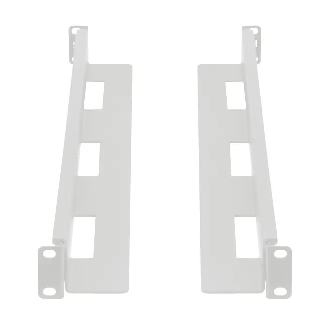 Lanberg Rail Kit Sliding Adjustable 650-1090mm for 19" Rack Cabinet 90kg Gray