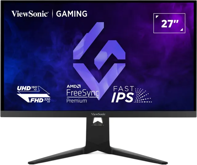 Viewsonic Monitor Gaming XG 27'' DualMode 4K@160Hz/FHD@320Hz USB-C XG275D1-4K