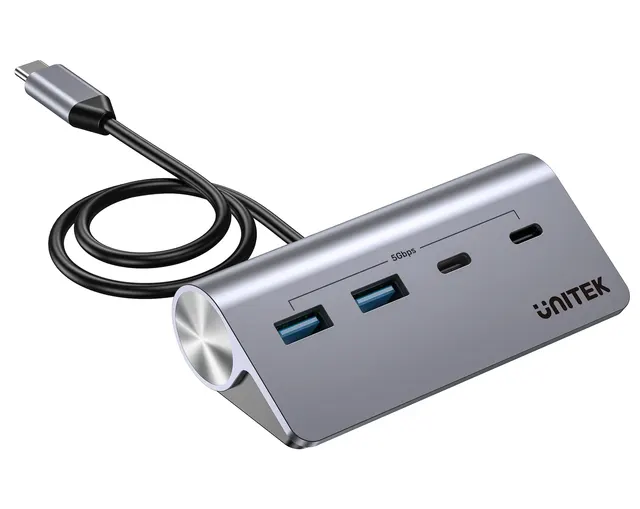 Unitek USB-C Hub 2xUSB-A 2xUSB-C 5Gbps & USB-C Power Port H1337A