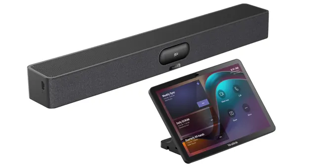 Yealink Teams Room System Android with BYOD & Screen Sharing Support & Touch Console MeetingBar A25-031