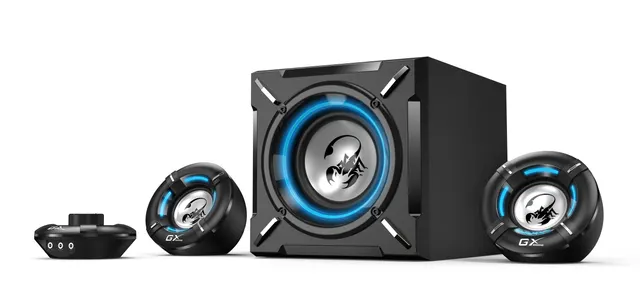 Genius Speakers 2.1 CH Gaming Speaker System 26W RMS SW-G2.1 1000