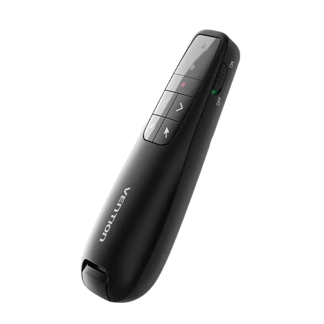 Vention Wireless Presenter Red Laser Pointer & Air Mouse Rechargeable KQPB0