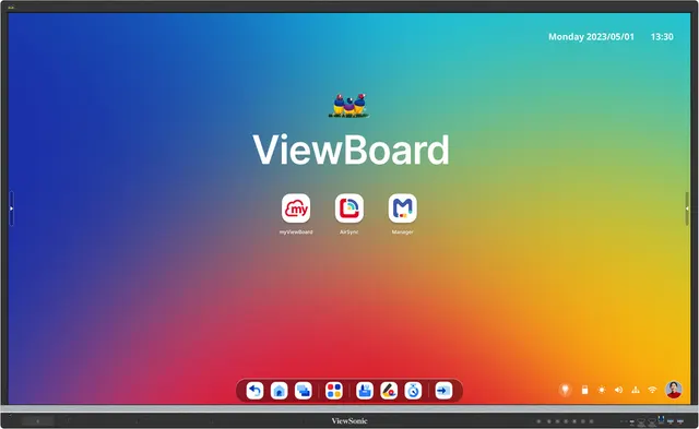 Viewsonic Viewboard Interactive Display Touch 65" 4K WriteAway, NFC,Palm Rejection, Google EDLA IFP6551-3C