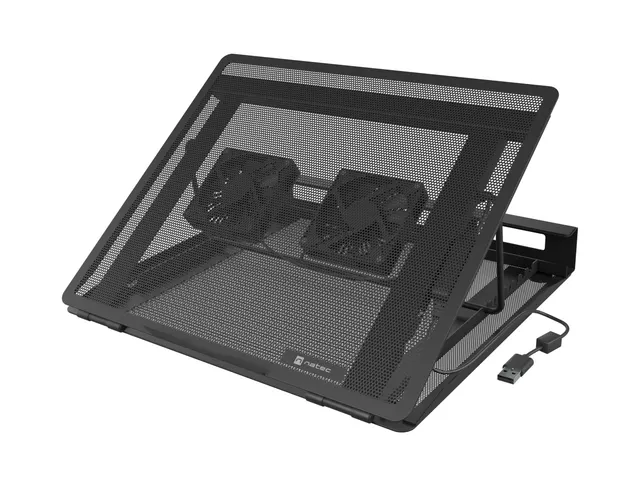 Natec Laptop Cooling Stand 12.1-17.3" with Adjsutable Fans TERN 2 PLUS