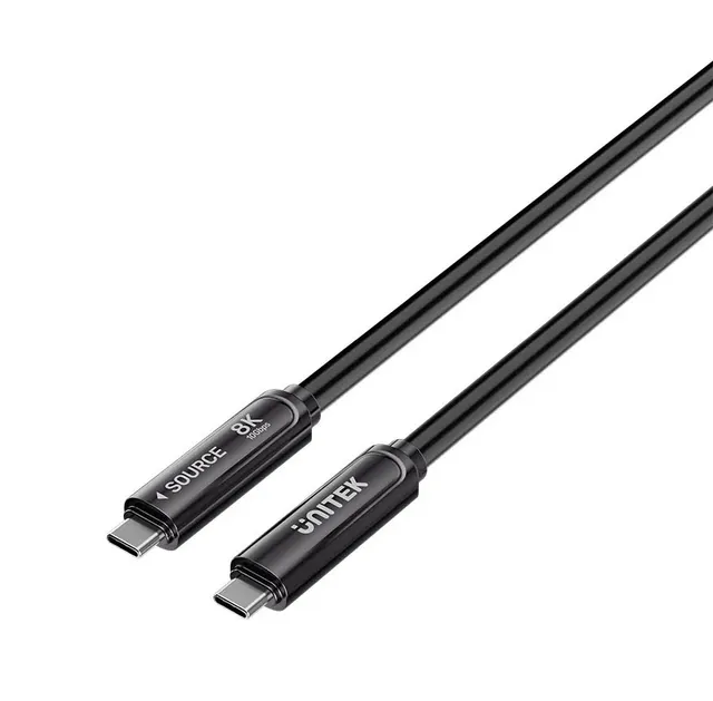 Unitek UC USB-C Fiber Optic 8K Cable 10Gbps 60W PD 10.0m C14178A-10M